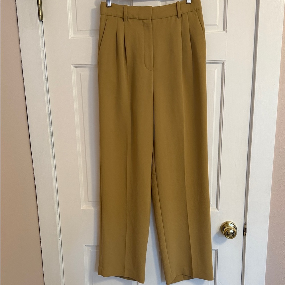 Aritzia Wilfred High-Rise Wide Leg Trousers size 8 - Picture 2 of 7